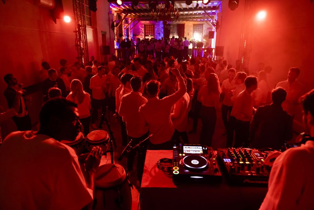Salle événement château de la Loire - 230 personnes