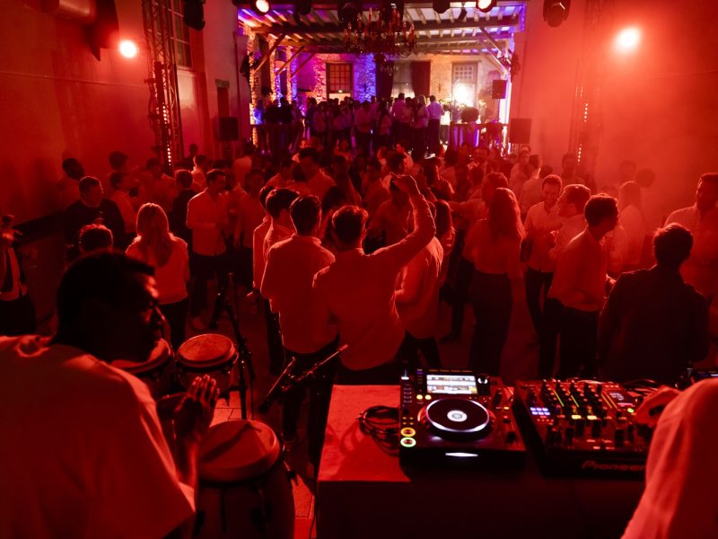 Salle événement château de la Loire - 230 personnes
