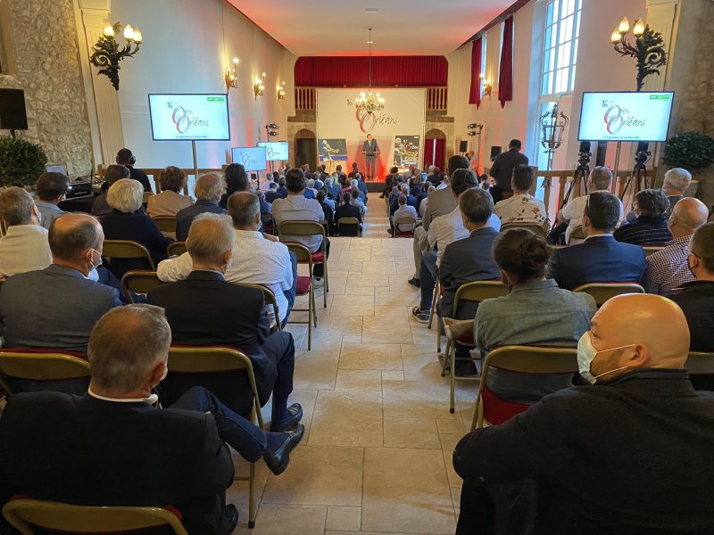 Salle événement château de la Loire - 230 personnes