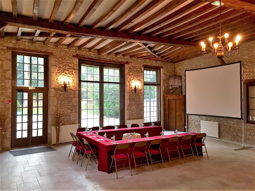 Salle événement château de la Loire - 230 personnes