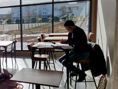 Salle de réunion dans une salle d'escalade à Chartres